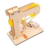 GALPADA DIY Handkurbel Generator Bausatz Wissenschaftliches Experimentiermodell Pädagogisches Stromgenerator Assembly für Schüler Ab Jahre Umweltfreundlich und Langlebig