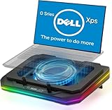 Rapid Laptop-Kühlpad für HP Omen Victus Pavilion 15,6-18 Zoll Gaming-Laptop, speziell Kühler für schnelle Kühlung von Gaming-Laptop, CPU + GPU Schnelle Kühlung 40 ° C