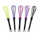 5 Stück Schneebesen Plastik Küchen Schneebesen Ballonschneebesen Rührbesen für mischen Schneebesen Set Ballon Mixer Tool