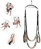 Multi-Position Sex Swing Indoor Fantasy Boutique Luxus Fetisch Sex Swing Deckenfederung Swing Set 360 Drehende Swing, Revolving Swing
