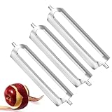 3 Stück Orangenschäler, Sparschäler, wmf Sparschäler, Schäler Ersatzklinge, für Kartoffelschäle, Spargelschäler, Orangenschäler, Ersatzkling Esparschäler