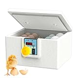 Eierbrutschrank | Intelligente Eierbrutmaschine Heizung | Temperaturgesteuerter, automatischer Touch Control Coop Hatcher für die Bruterei Inkubation