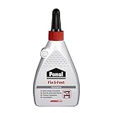 Ponal Express Holzleim, transparent und schnell trocknender Holzkleber für vielseitige Verleimungs- & Bastelarbeiten, wasserfester Leim im Eimer, 1x100g