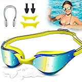 COZII Schwimmbrille, Schwimmbrille für Herren Damen Jugendliche Kinder, Taucherbrille Kinder Erwachsene Unisex, Anti-Beschlag, UV-Schutz, Wasserdicht Komfort Schwimmbrillen