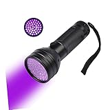 HOMOCONO 51LED UV Taschenlampe Schwarzlicht 395nm LED Licht Urin Und Fleckdetektor Für Haustiere Tragbare UV LED Taschenlampe Für Verschiedene Anwendungen