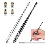 AULEEP Eingabestift Stylus Touchstift for Touch Screen 2 Pack with 4 Nanofiber Tips Stylus für Handy, Tablets, iPads, Kindles
