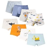 Letoileite Jungen Boxershorts 8er-Pack