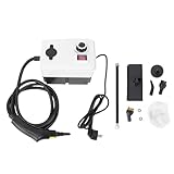 Denash Hochdruck Dampf Reiniger, Hand Dampf Reiniger 1950W 3BAR 120 ° C 1,68 L Wassertank ABS PC Design 7,55 Ft Schlauch, Badezimmer Wände Möbel Küche