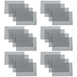 100 Blatt Ölabsorbierendes Papier ölige Gesichtstücher Gesicht aus Ölpapier Make-up-Wischtuch Löschpapier für Gesichtsöl Absorberölpapier Öltücher Löschpapiere Flachsfaser Grey FOMIYES