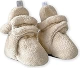 7AM Enfant Baby-Plüschstiefel – wasserdichte Kinder-Schneestiefel, mit Plüsch gefütterte Baby-Winterwanderschuhe, rutschfeste Sohlen, Kinder-Schneestiefel | (Sand, 3-6M)