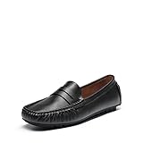 DREAM PAIRS Damen Loafer Bequeme Mokassins Slippers Damen Frauen Halbschuhe Faltbarer Klassischer Pennyloafer Schwarz SDLS2313W-E Größe 40 (EUR)