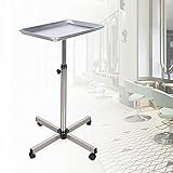 Friseurwagen, Salon Trolleys, Arbeitswagen, Höhenverstellbarer Rollwagen, Rollregal, Beweglich Wagen für Friseursalons, Spas