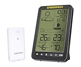 Ermenrich Report WR20 Digitale Wetterstation Temperatur Luftfeuchtigkeit Druck Atmosphärische Mondphase Sensor Wireless LCD Display Wecker Wettervorhersage Komfort Zuhause