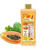 Papaya Super Whitening Oil, Papaya Whitening Body Lotion,7 Days Brightening Body Lotion, Papayas-Bleaching-Creme, Feuchtigkeitsspendendes Körperöl (200ML)