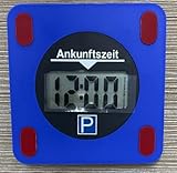 Dechoga Digitale Parkscheibe, Automatische elektrische Parkuhr, Auto Zubehör Innenraum, Auto Gadgets elektrisch, Autozubehör elektronisch