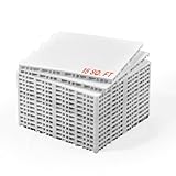 VEVOR Dryland-Fliesen für Hockey-Bodenmatten, 315 x 315 mm, 15 Stück ineinandergreifende, vielseitige Trainingsoberfläche, Tanzbodenfliesen, Hockey-Trainingsausrüstungsbrett zum Schießen (Aschgrau)