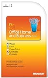 Microsoft Office Home and Business 2010 (Product Key Card)