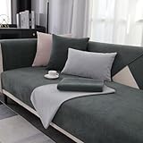 GRUYWC Chenille Sofabezug, Rutschfester Couch üBerzug, Hund Katze Sofaschoner, 1/2/3/4 Sitzer Sofa üBerwurf, füR U Form/L Form Sektionssofa