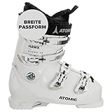 ATOMIC HAWX Magna 75W Skischuhe - Alpin-Skischuh für Damen in Weiß/Schwarz - 102mm breite Passform - Stabile Prolite Konstruktion - Memory Fit für präzisen Sitz