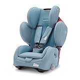 Recaro Kids, Young Sport Hero Kindersitz, Auto Kindersitz (9-36 kg), Gruppe 1-2-3, Komfort und Sicherheit, Universeller Einbau, Verstellbar, Patent Hero Sicherheitssystem, Prime Frozen Blue