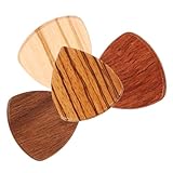 ERINGOGO 4 Stck. Plektrum Fingerpicks Für Gitarre Auswahl Für Saitenmusikinstrumente Gitarren Zubehör Tragbare Gitarrenpicks Wählt Gitarre Bass-picks Plektren Für E-gitarren Wählen Holz