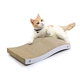 Conlun - Katzen Kratzbrett - Katzen Kratzpappe mit Premium-Kratztextur, langlebige Katzen Kratzmatte umkehrbar