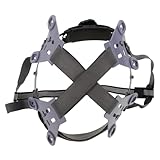 MUCKLILY Verstellbare Sicherheitshelm innenausstattung mit Knopf Schweißabsorbierend Langlebig Atmungsaktiv Ersatz für Schutzhelmaufhängung Geeignet für Bauarbeiter und Industrieeinsatz