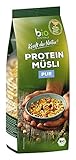 Biozentrale Müsli Protein Pur - 375g - Bio mit Honig - Als Frühstückszerealien oder zwischendurch