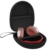MyGadget Kopfhörer Tasche 21 x 18,5 cm - Kompakter Case Schutz für Over Ear Headphones & Zubehör - Universal Transport Box - Schutzhülle in Schwarz