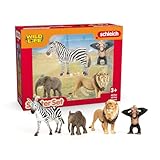 schleich 42736 Wild Life 'Afrika' Starter-Set , ab 3 Jahren, WILD LIFE - Spielfigur, 8 x 25 x 19 cm