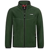 Höhenhorn Leggon Kinder Fleece Jacke Grün/Schwarz Gr. 176