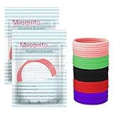 40 Stück Anti Laus Haargummi Set Mit Läusekamm Gegen Kopfläuse Buntes Elastisches Anti Läuse Haargummi Enthält Ätherische Öle Sicher Gesund Wirksam Läusemittel Kopfläuse