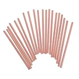 HORIALENCE 20 Stück mehrfarbige Bleistifte schulstifte Holzstifte Skizzierstifte Buntstifte Holz Künstler Farbstifte Regenbogenfarbener Bleistift Mini-Farbstifte Malvorlagen hölzern Khaki