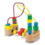 Melissa, Doug First Bead Maze , Developmental Toy , Motor Skills , 3+ , Multicolor, 19.685 cm H x 9.525 cm W x 17.78 cm L
