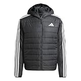 adidas Herren ESSENTIALS 3S INSULATION HYBRID JACKET, black, XXL