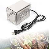 Kotsy grillmotor für grillspieß 220V SP-S40 Rotisserie Roaster Grill Grillmotor 50-70kg Edelstahl BBQ Grill Zubehör Bräter Elektromotor Ziegenschwein Huhn BBQ Spieß