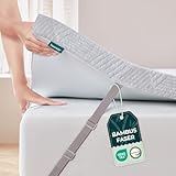 Bonnvia® Topper 140x200cm H2/H3 Gel, Matratzen Topper 140x200 Schlafsofa Bett Gelschaum, Matratzentopper 140x200 Boxspringbett Gel Bezug Kaltschaum 7CM Höhe