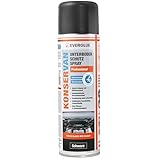 Everglue Konservan Professional Unterbodenschutzspray Hybrid-Polymer mit Bitumenzusatz, schwarz, 500 ml Aerosol dauerhafter Schutz gegen Rost, Steinschlag & Witterung (1)
