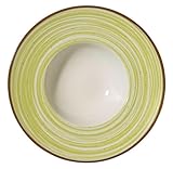 METRO Professional Pastateller Madleen, Steinzeug, Ø 28 cm, grün, 6 Stück