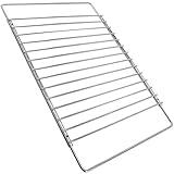 Verstellbarer Gitterrost für Backofen mit einer Tiefe von 320 mm und einer Breite von 350 mm bis 520 mm - Universell für Viele Marken von Ofen - Garantie 10 Jahre - MONTERAL