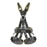 Singing Rock Komplettgurt Profi Worker III Speed, Farbe:schwarz/gelb, Größe:M/L