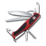 Victorinox Schweizer Taschenmesser Gross, Ranger 79 M, Swiss Army Knife, Multitool, 12 Funktionen, Einhand-Feststellklinge, Schraubendreher