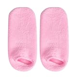 MUSISALY Feuchtigkeitsspendende Gel Fersenschutz Socken mit Anti riss Wirkung Atmungsaktive Weiche Fußpflege Socken für Trockene Rissige Fersen für Täglichen Gebrauch