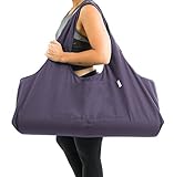 Yogiii Große Yogamatte Tasche | Die Originale YogiiiTotePRO | Große Yogatasche für Matte und Zubehör mit Seitentasche | Passend für die meisten Mattengrößen