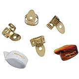 Planet Waves National Brass Fingerpick Bundle - 6er Pack NP2B7T8W-06 schwarz Medium/Large, 6 Picks