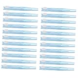 MUCKLILY 40Stücke Interdentalbürsten Wiederverwendbare Zahnstocher für Zahnreinigung Ergonomischer Push Pull Design für Einfache Anpassung für Reisen