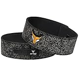 Mytra Fusion gewichthebergürtel weiße Schnalle Lifting Belt for Fitnessstudio, Fitness, Training, gewichthebergürtel Herren & Damen Gym Belt (Black, L)
