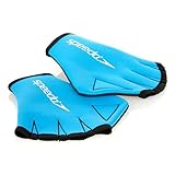 Speedo Trainings-Geräte Hilfen I Aqua Glove, blau/grau, L, 8069190309