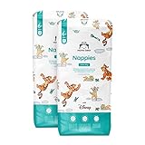 Amazon-Marke: Mama Bear Disney Ultra Dry Windeln Größe 6+ (16+ kg) - MONATSBOX, Weiß, 132 Stück (2 Packungen mit 66)