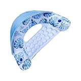 Aufblasbarer Schwimmring für Pool | Schwimmmatten für Erwachsene – Schwimmring mit Getränkehalter und Schatten für Pool, Erholung im Freien im Sommer